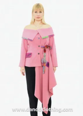 African Pink ladies Jacket
