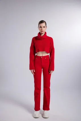 Alert Jeans Red
