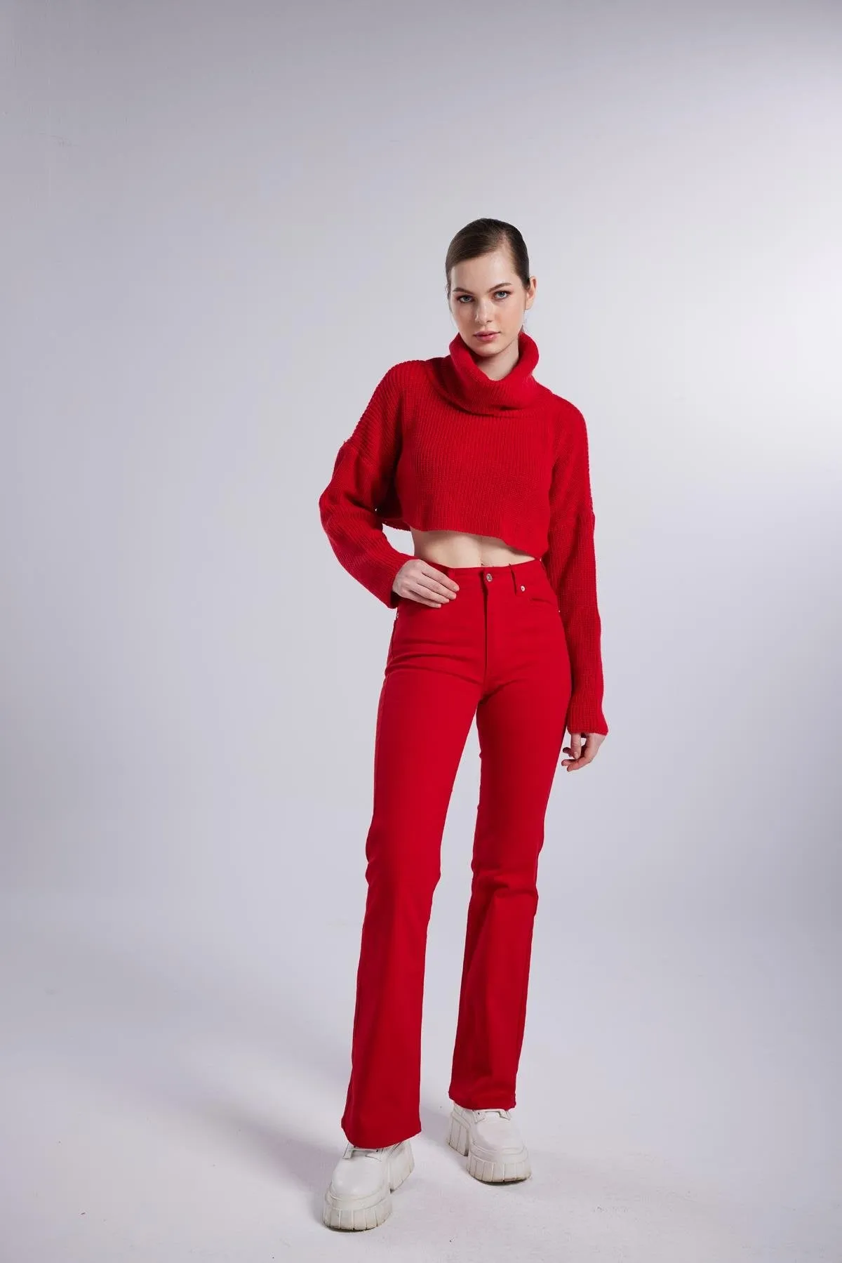 Alert Jeans Red