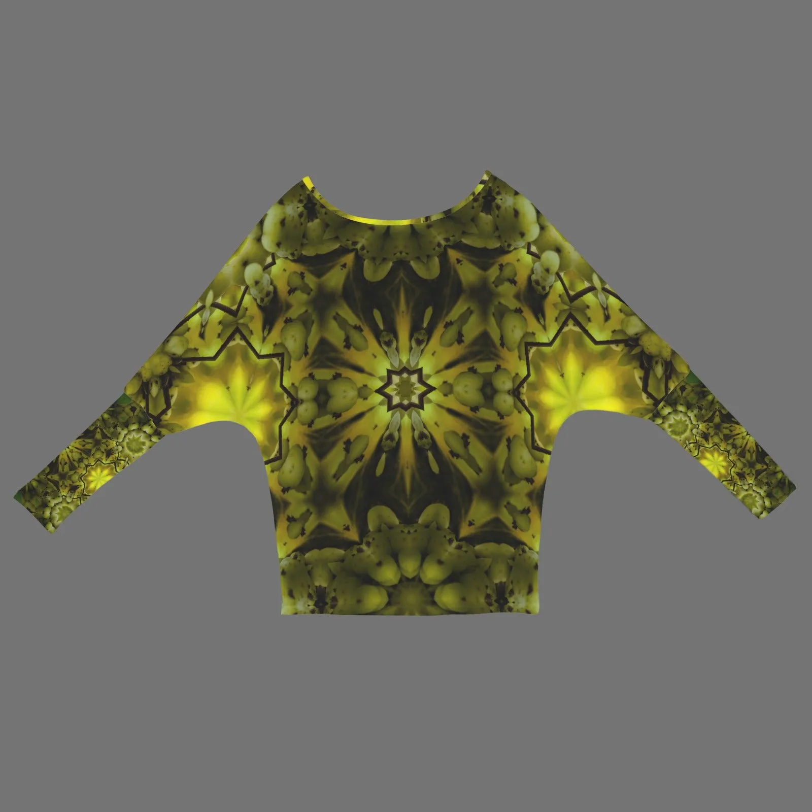 Batwing Long Sleeve Sweater Spearfish Canyon Forest