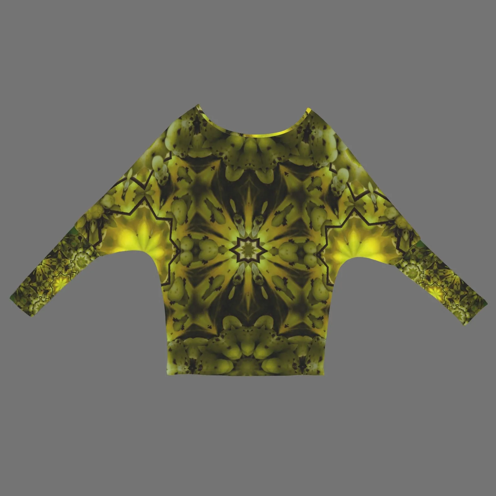 Batwing Long Sleeve Sweater Spearfish Canyon Forest