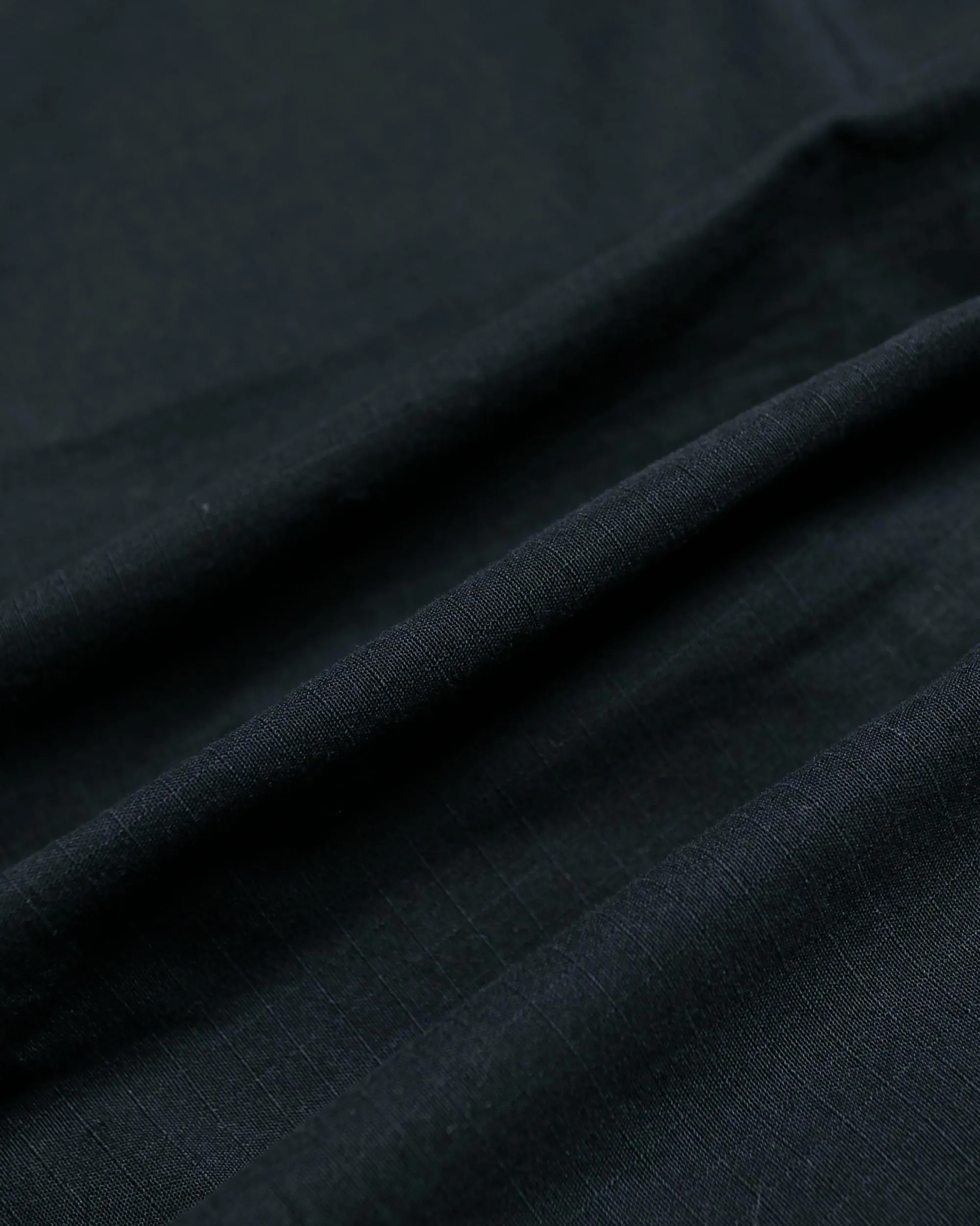 Beams Plus Lost & Found 2Pleats Cotton Ripstop Black