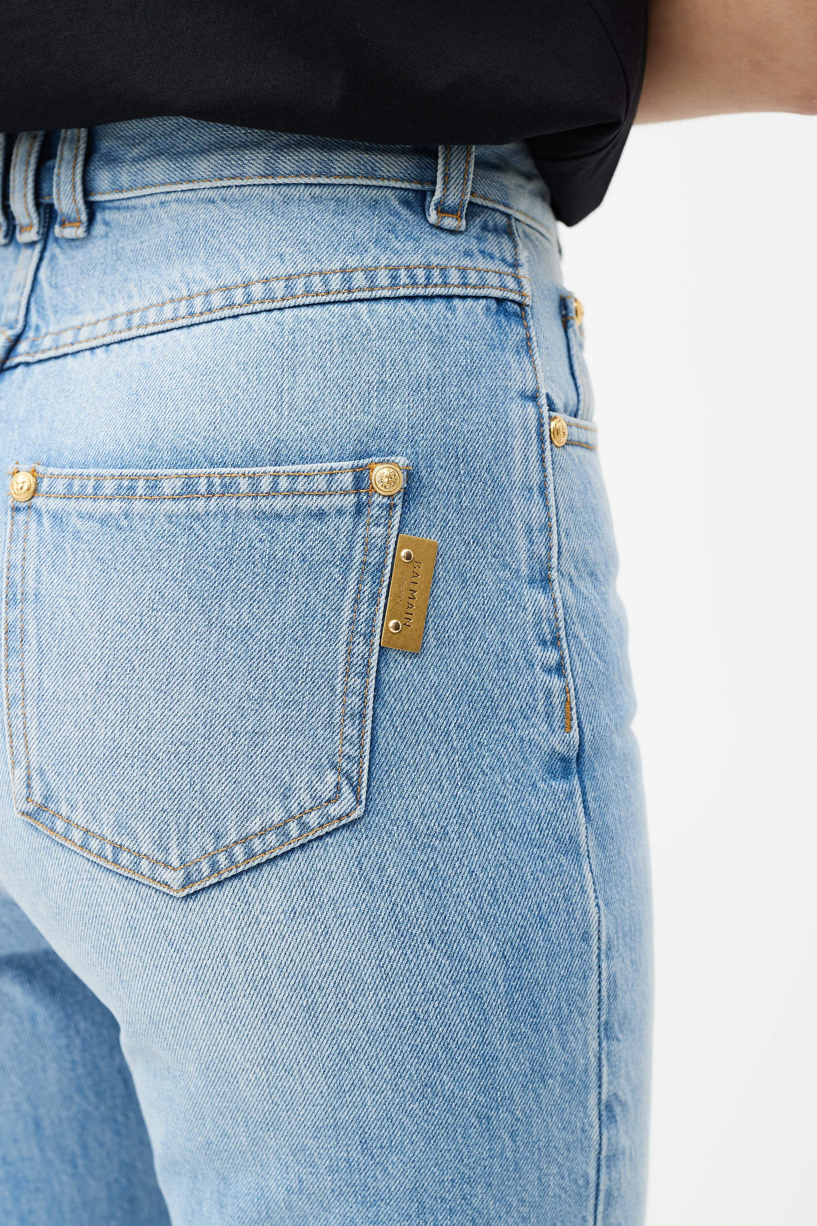 Blue & Gold Slim Jeans