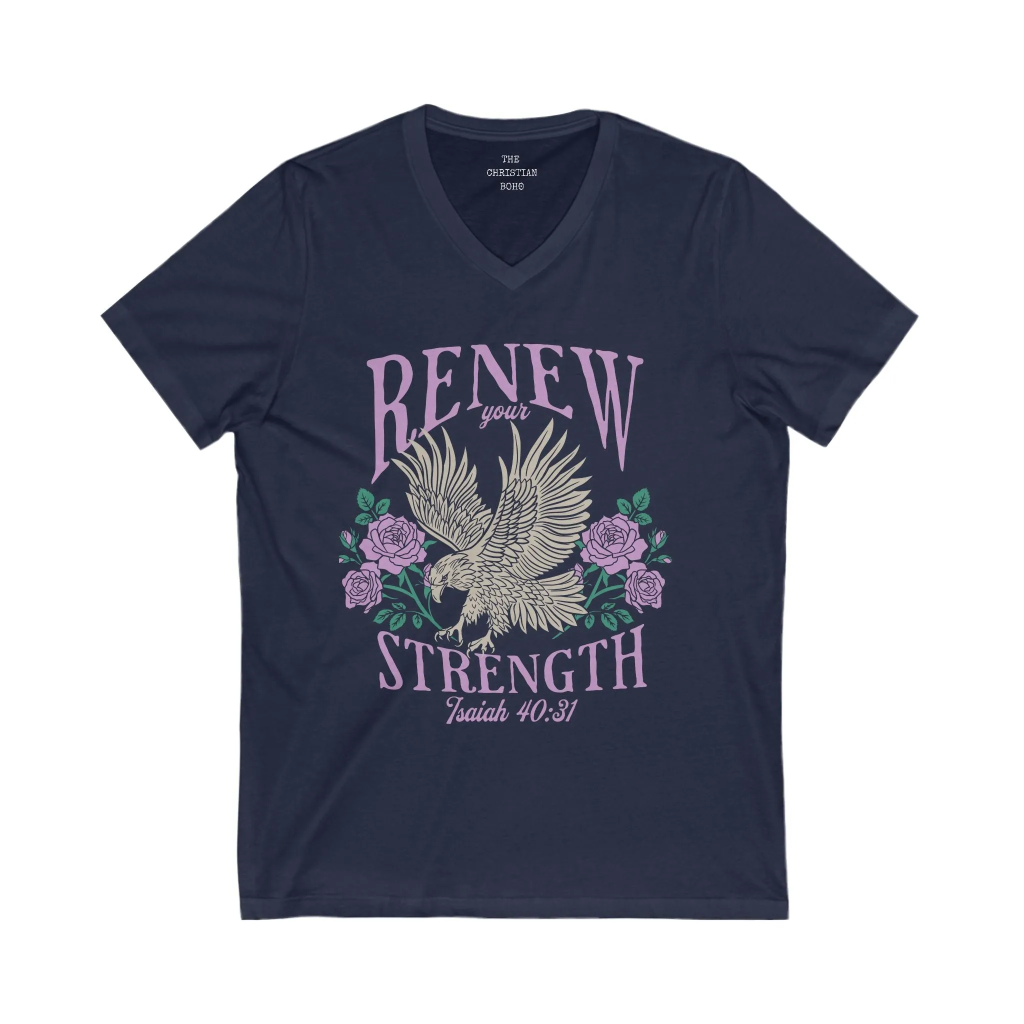 Eagle Renew Your Strength V Neck