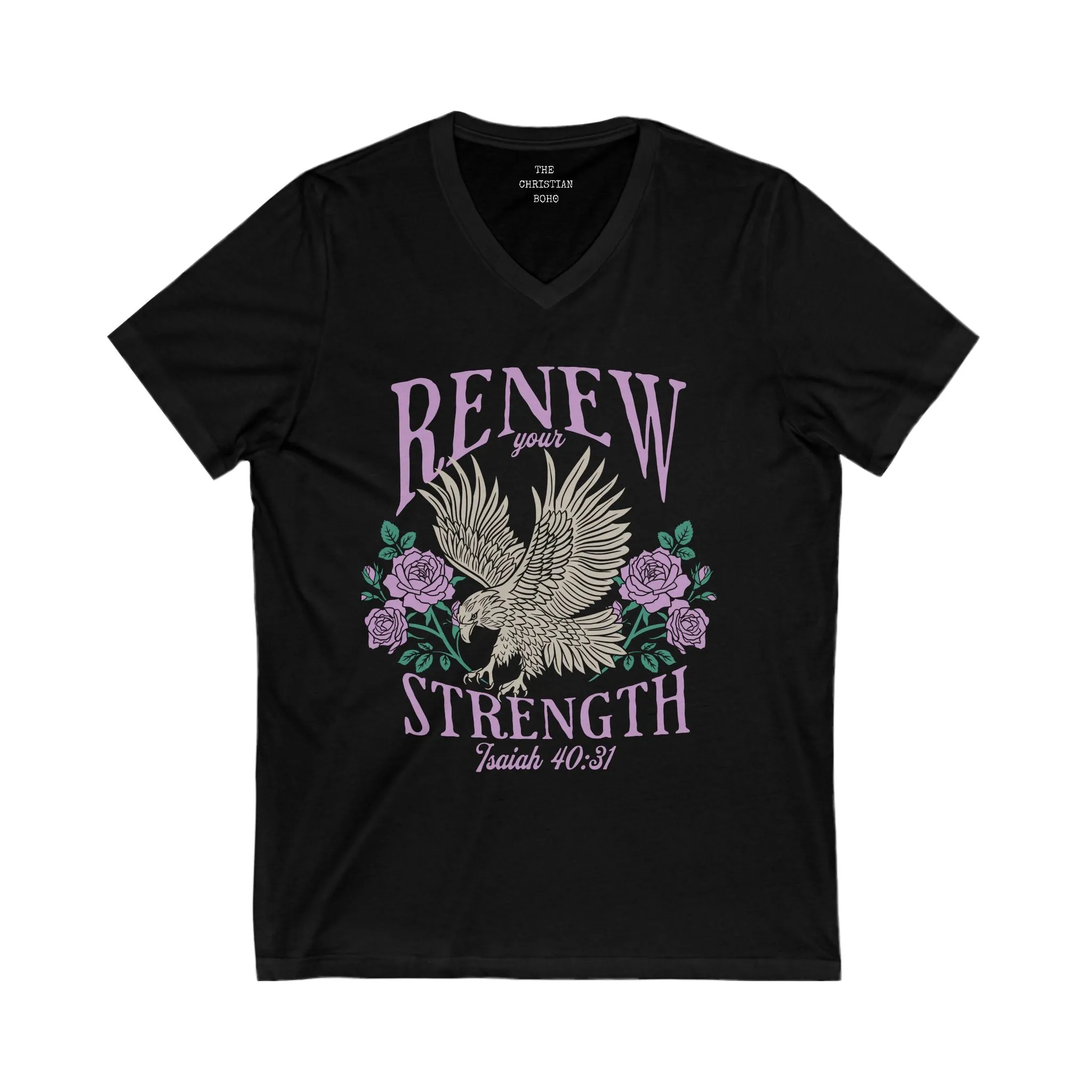 Eagle Renew Your Strength V Neck
