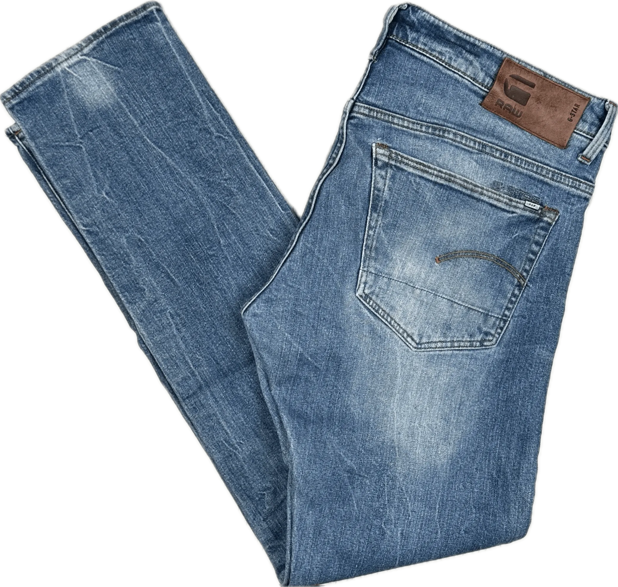 G Star  Raw Mens '3301 Slim' Jeans -Size 36/34