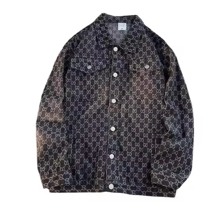Men's Denim Short Sleeve Shirt    S4760651