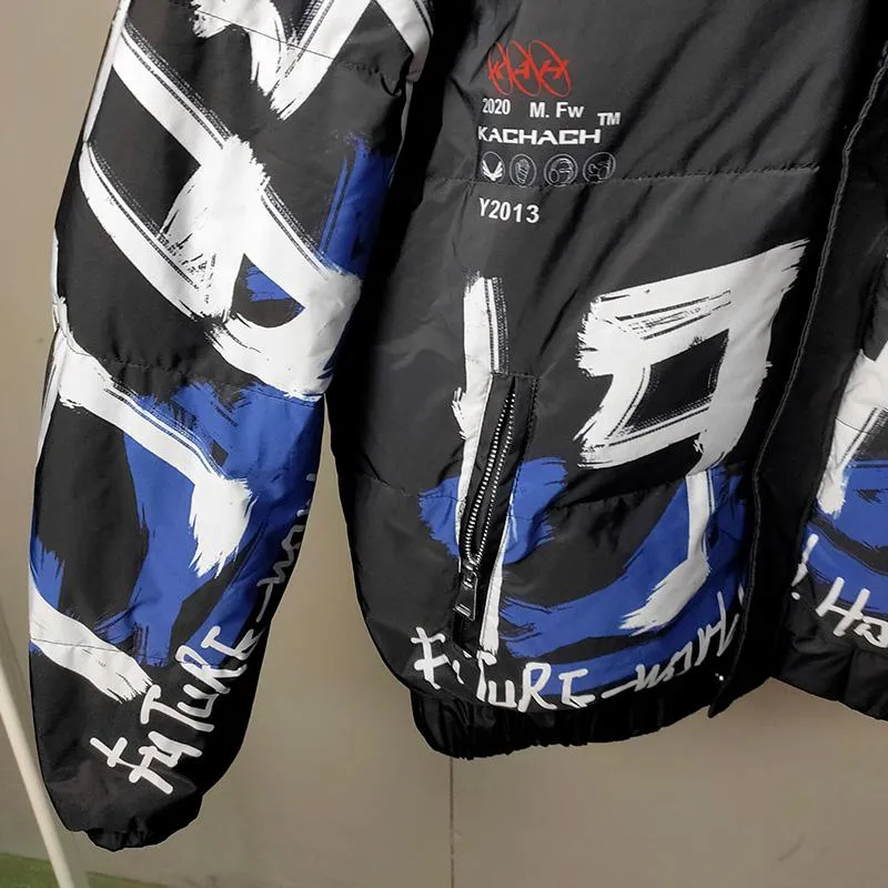 Men's Winter Printed Down Jacket