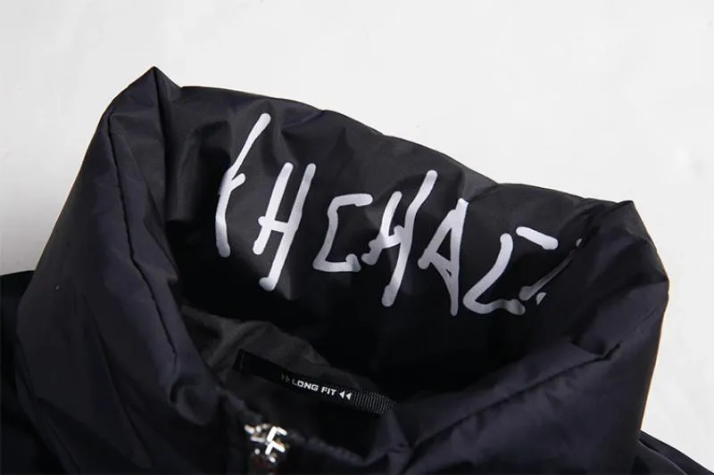 Men's Winter Printed Down Jacket
