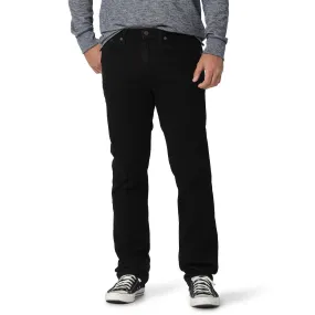 Men's Wrangler Regular Fit Comfort Jeans, Black
