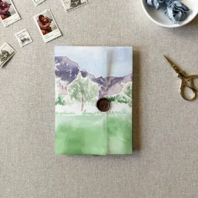 Mountain Vellum Wrap | A7 or A6 | Set of 10