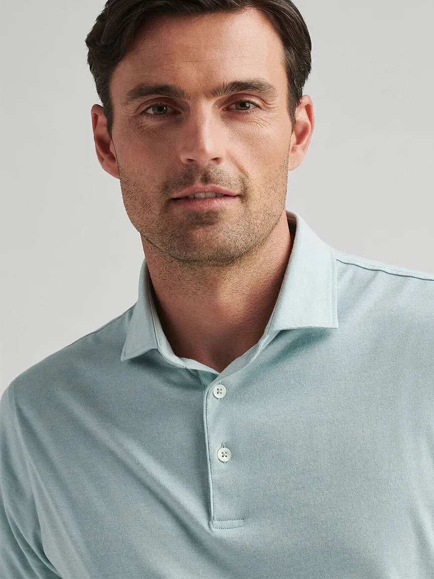 Peter Millar Excursionist Flex Polo in Blue Spruce