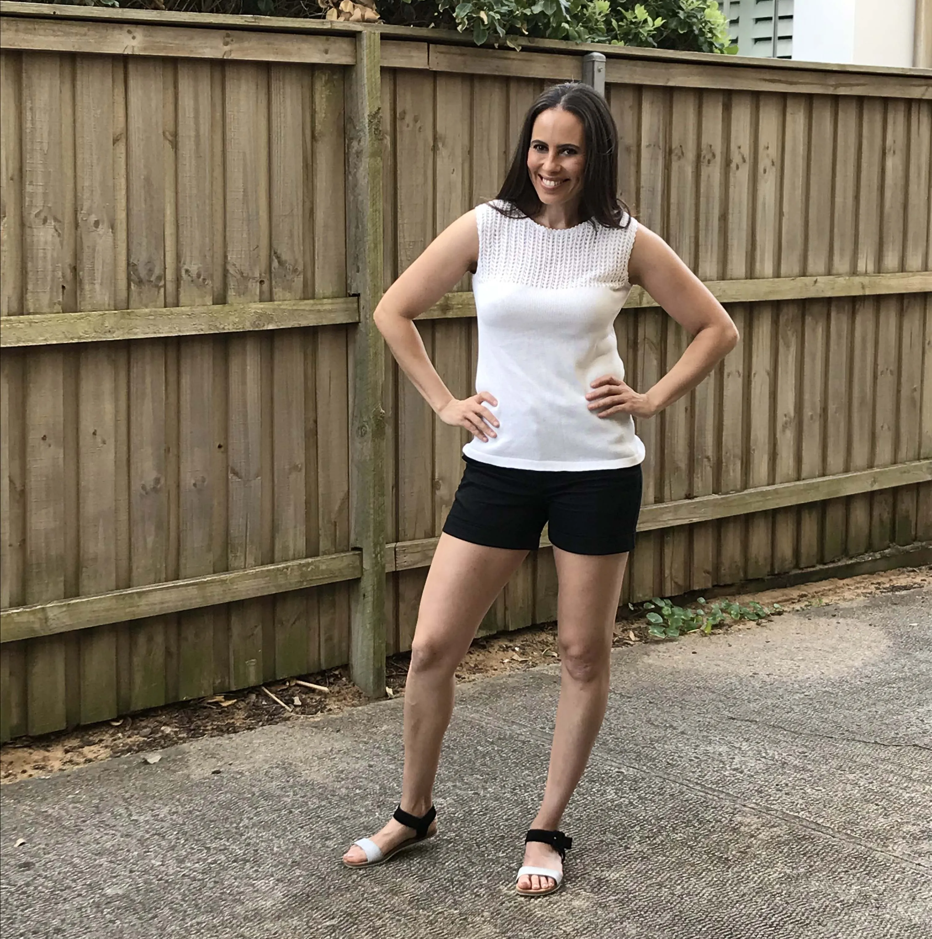Pima Cotton Deep Lace Top