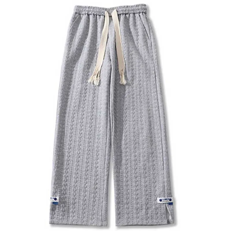 Retro Casual Sports Drape Wide-leg Mopping Pants