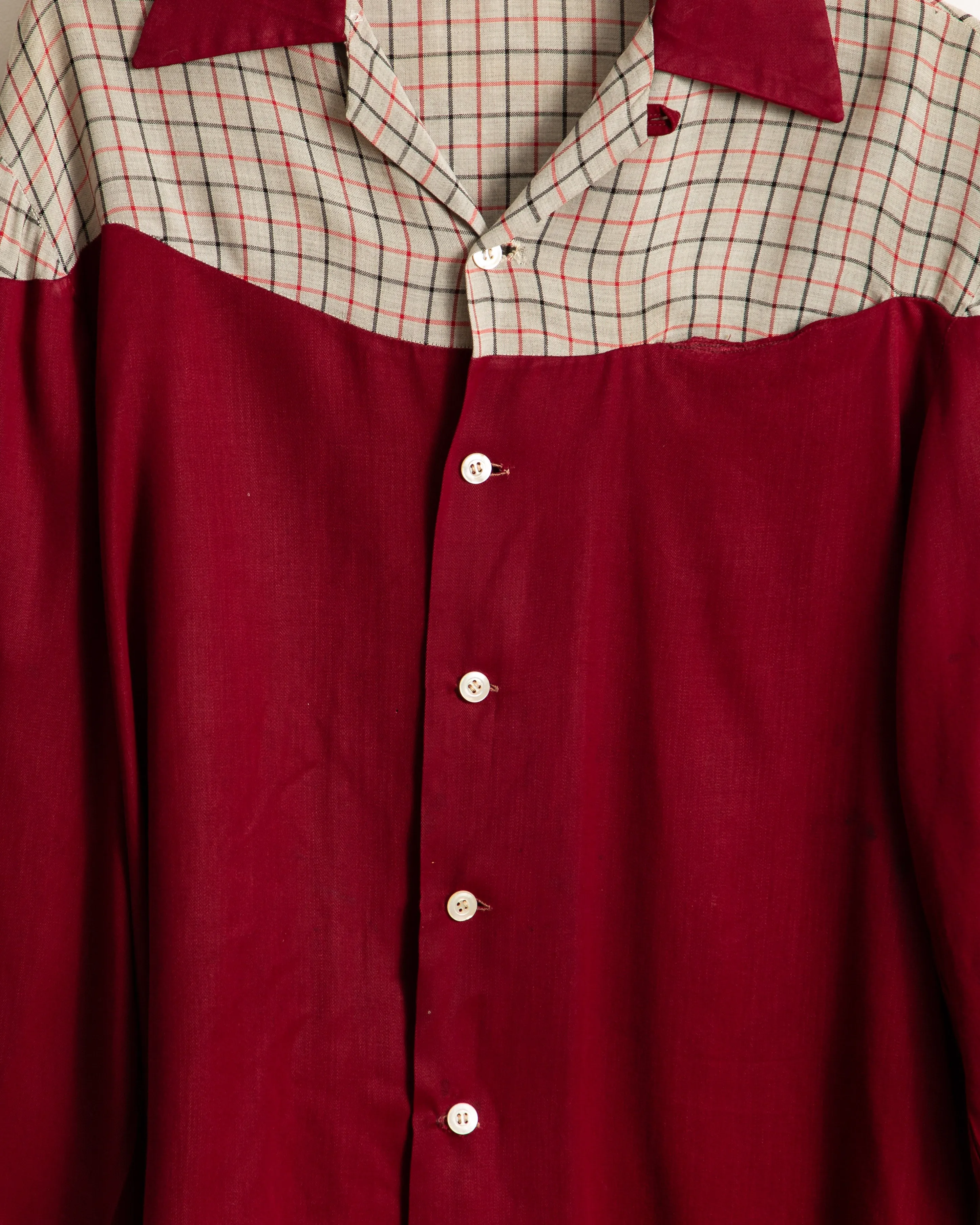 Vintage Camp Collar Shirt