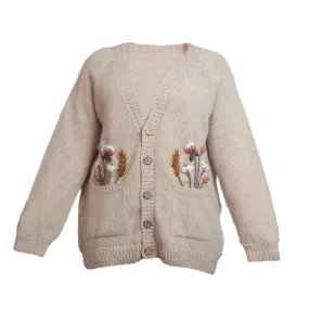 Wildflower cardigan (Women) - Linen